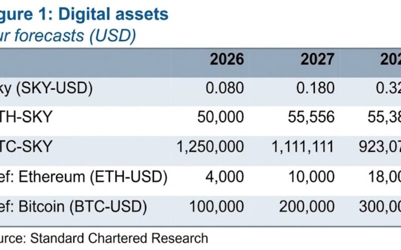 Analyst Sees SKY Rising 5x, Beating Bitcoin on 'Federal Bank' Model – Bitcoin News