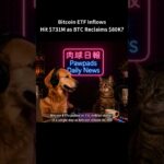 Bitcoin ETF Inflows Hit $731M as BTC Reclaims $80K
