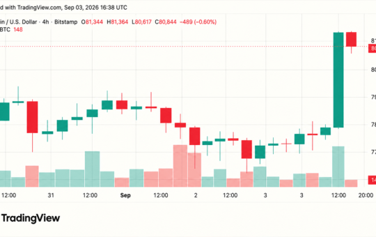 Bitcoin Price Barrels Toward $81K as Shorts Lose $415M