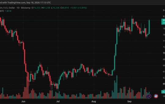 Bitcoin Price Hits $81K on Renewed Spot Demand, Leverage Reset