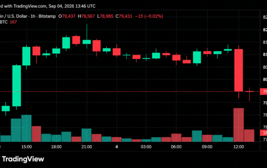 Bitcoin Price Plunges From $82K as $78,000 Becomes the Line