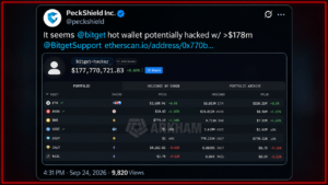 Bitget Hit by $351M Hack, Withdrawals Frozen as Probe Begins