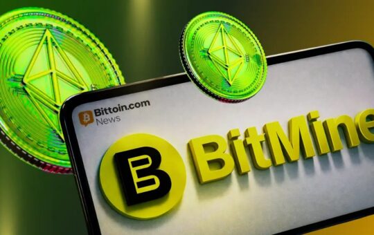 Bitmine ETH Holdings Reach 5.98 Million as Treasury Nears 5%