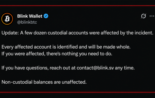 Blink Wallet Hit by Attacker, 'Few Dozen' Custodial Accounts Drained