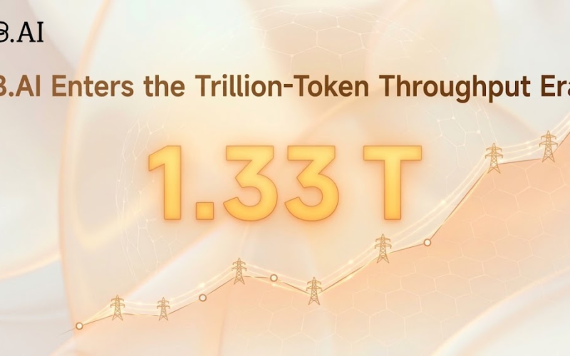 Cracking 1.33 Trillion Daily Tokens: B.AI Powers the "AI Grid" with Full-Stack Infrastructure to Fuel the Agentic Era