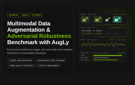 End-to-End Multimodal Data Augmentation and Adversarial Robustness Benchmark with AugLy for Images, Text, Audio, and PyTorch