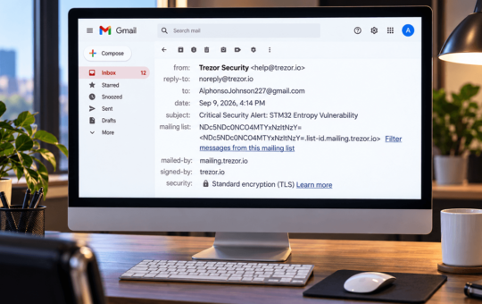 Hackers Hijack Trezor, Bitbox Emails to Target Crypto Users