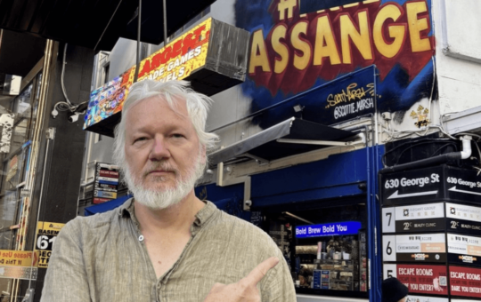 JUSTICE Skyrockets While Bitcoiners Cheer Return of Julian Assange