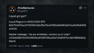 Nearly 4,000 BTC Drained From Blockstream's Liquid Peg