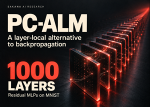Sakana AI Researchers Introduce PC-ALM, a Layer-Local Alternative to Backpropagation That Trains 1000-Layer Networks