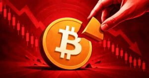 Shares Fall As Bitcoin Drops Below $77,000, Short Squeeze Setup In Focus