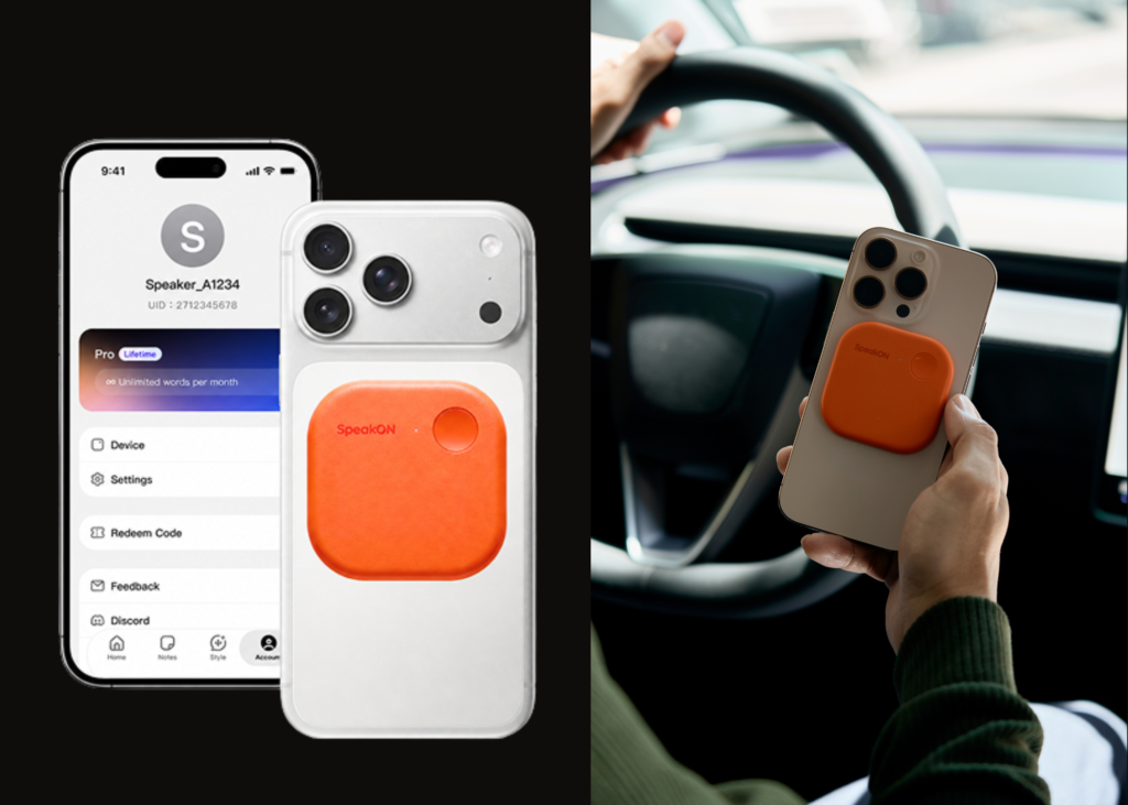 SpeakON Ships a MagSafe AI Voice Button With Its Own Microphone: Turning Your Voice into Polished Communication, and Action across Apps
