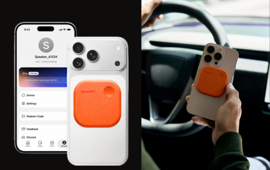 SpeakON Ships a MagSafe AI Voice Button With Its Own Microphone: Turning Your Voice into Polished Communication, and Action across Apps