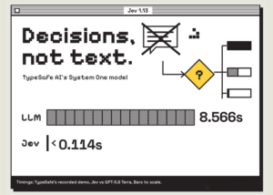 TypeSafe AI Releases Jev: A System One Model That Returns Typed, Calibrated Decisions Instead of Text