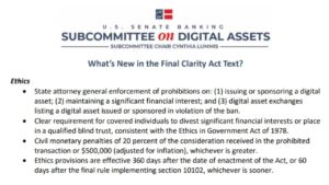 What's New in the Final CLARITY Act Ahead of the Senate Vote