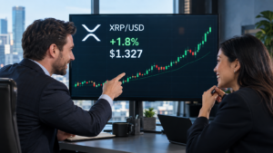XRP holds $1.30 as falling futures interest signals weak demand
