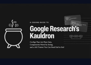 A Coding Guide to Google Research's Kauldron: Configs That Are Plain Data, Components Wired by String, and a JAX Trainer You Can Read End to End