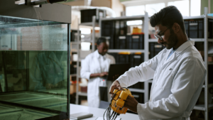 A New Soft Underwater Robot Swims in 3D With Just Two Pneumatic Actuators