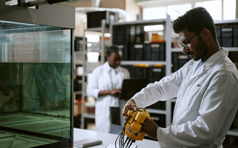 A New Soft Underwater Robot Swims in 3D With Just Two Pneumatic Actuators