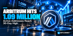 Arbitrum Active Addresses Surge to 1.09 Million Copy
