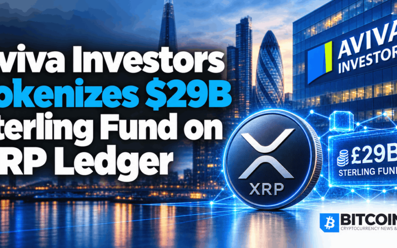 Aviva Investors Tokenizes $29B Sterling Fund on XRP Ledger