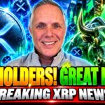 BREAKING XRP NEWS! THIS IS GREAT NEWS FOR XRP HOLDERS!