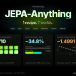 Beyond Domain-Specific World Models: JEPA-Anything Uses 1 Recipe for 7 Fields