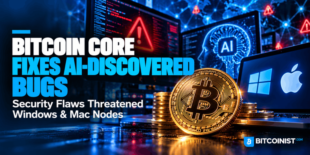 Bitcoin Core Fixes 3 Security Bugs Discovered by AI