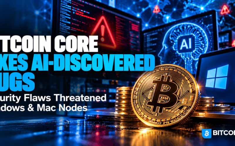 Bitcoin Core Fixes 3 Security Bugs Discovered by AI