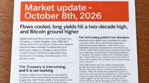 Bitcoin Price Breakout May Hinge on US Debt Fears: Coinshares