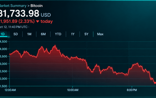 Bitcoin Price Falls Below $82K as $406M in Longs Get Liquidated