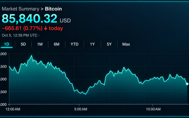 Bitcoin Price Grinds at $86K as Resistance Refuses to Give Way