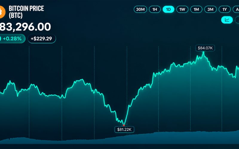 Bitcoin Price Recovery Stalls as $84,000 Resistance Holds Firm