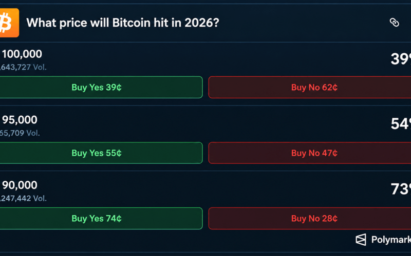 Bitcoin Price at $85K as Bettors Eye $100K, ChatGPT Calls $94K