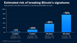 Bitcoin’s Security Faces a 76% Risk by 2046, AI Model Predicts