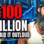 BlackRock & ONDO just said it out loud! $3 trillion market to $100 trillion