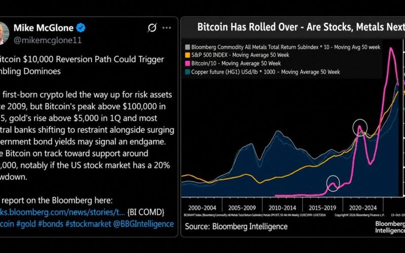 Bloomberg Sees Bitcoin Price at $10K and Cryptoquant's CEO Doesn't Agree