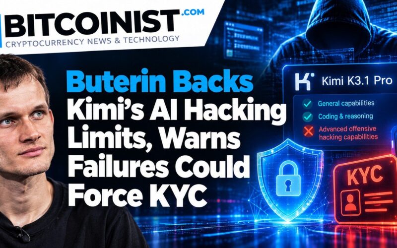Buterin Backs Kimi’s AI Hacking Limits, Warns Failures Could Force KYC