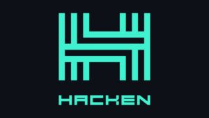 Hacken official cybersecurity and smart contract security audit emblem