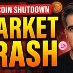 Crypto Market Crash Update: Fed FOMC Minutes & Major Altcoin Shutdowns