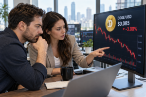 Dogecoin dips by 11% this week as whale balances shrink