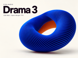 Fish Audio Releases Drama 3, a 35B Open-Weight MoE Text-to-Speech Model