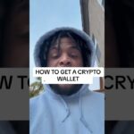 How to get a crypto wallet #crypto #news #shorts
