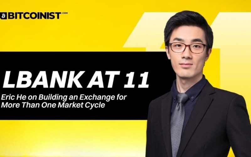 Eric He on LBank at 11