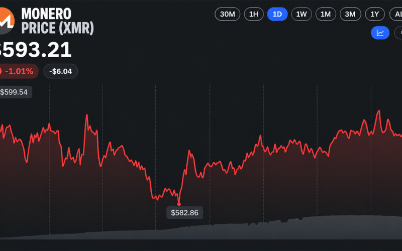 Monero Hashrate Nears Record Highs as XMR Price Gains 70% in a Year