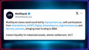 Multiliquid Raises $8M to Challenge Slow Settlement on Wall Street – Bitcoin News