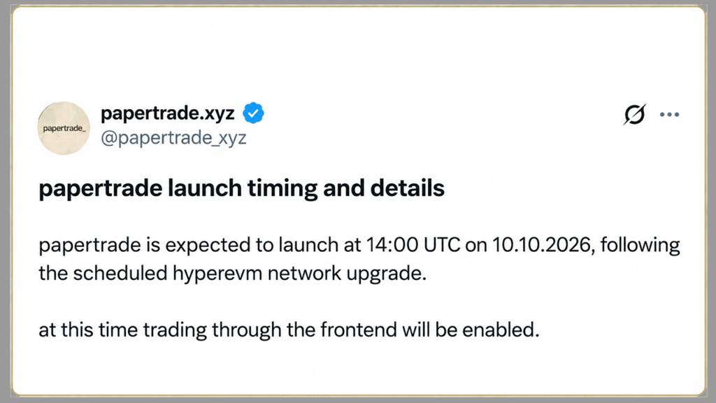 Papertrade Perp DEX Pulls in $118M in 24 Hours With 1,000x Leverage – Bitcoin News