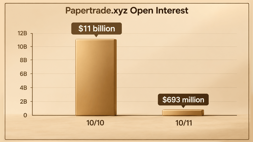 Papertrade's Wild Weekend Ends With 93.7% Open Interest Wipeout