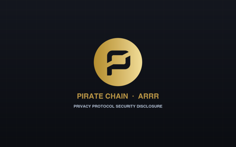 Pirate Chain ARRR official cryptocurrency emblem and privacy blockchain insignia