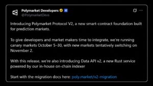 Polymarket Is Rebuilding the Engine Under Every Bet Before November 2